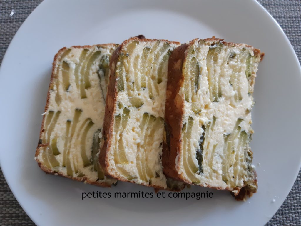 Terrine de courgettes à la menthe PETITES MARMITES ET COMPAGNIE